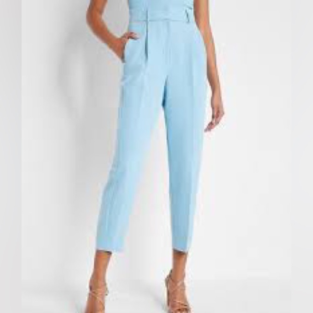 Express High Waisted Pleated Ankle Pants